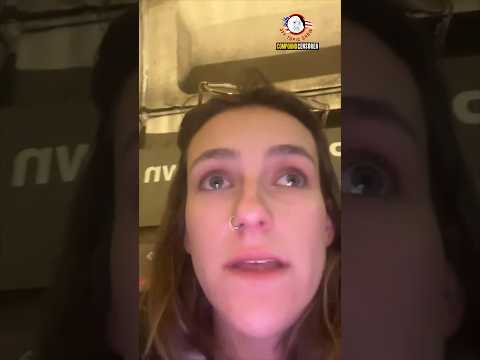 Radical Leftist Screams as MAGA Stands Unbothered