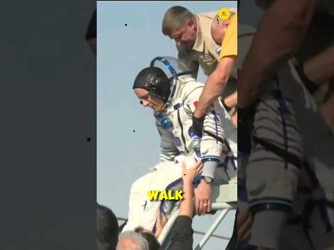 Why Astronauts Not Walk After Returning Earth #reels #foryou #astronauts #yttracker #shorts