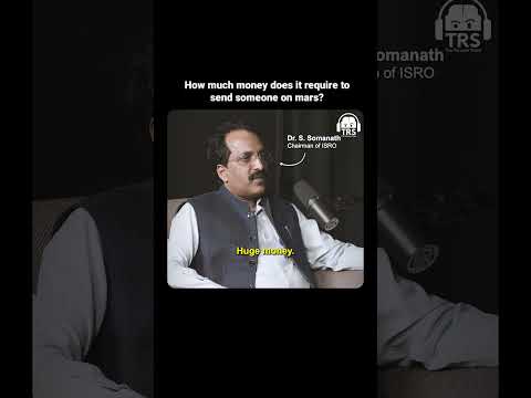 How Much Money Will Get You To MARS? - ISRO&#039;s Chairman Reveals #shorts