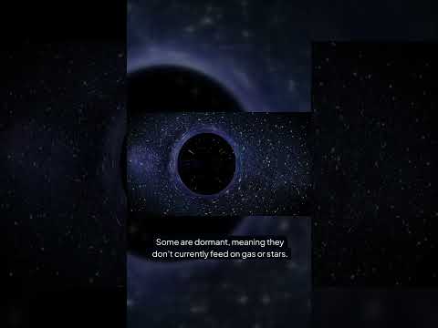 🛌 Sleeping Giants in Space: Dormant Black Holes Could Wake Up Anytime 🌌🕳️ #spaceexploration
