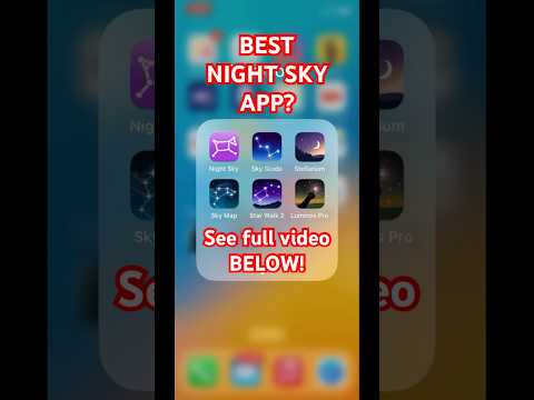 BEST Stargazing Night Sky Astronomy App on iOS?