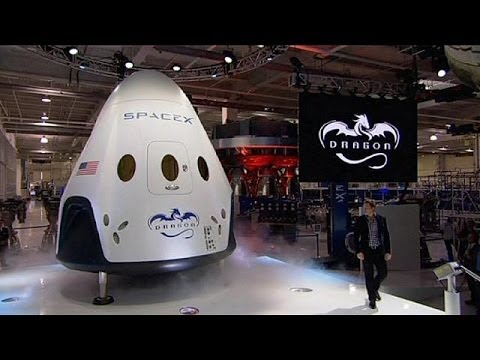 SpaceX unveils &quot;future of space travel&quot; capsule
