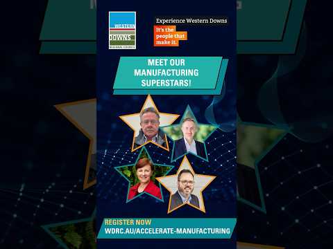 Introducing Accelerate Manufacturing Conference 2025 - Panel 1 #manufacturing #westerndowns #qld