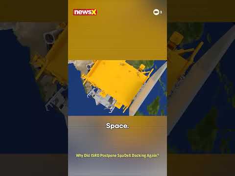 #watch | Why did ISRO postpone SpaceDeX Docking Again | NewsX