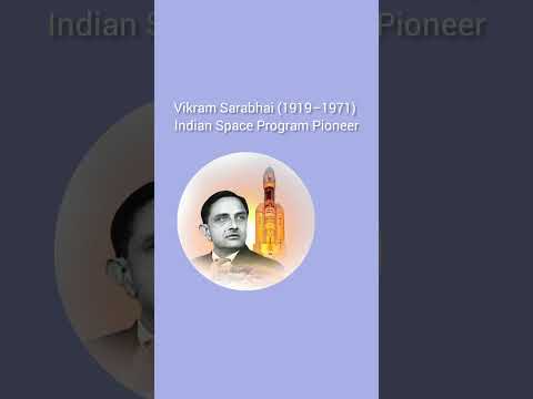 Vikram Sarabhai: The Rocket Man of India! 🚀🇮🇳 | ISRO’s Visionary Genius #Shorts