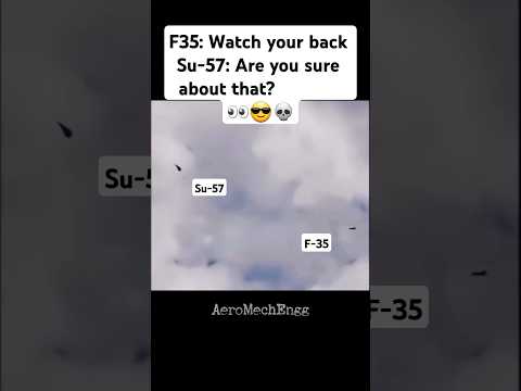 F-35 vs Su-57: Who’s the REAL Stealth King? 👑 #AviationDrama