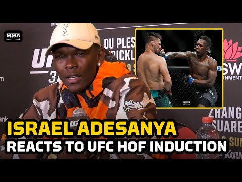 Israel Adesanya Reacts To Hall of Fame Induction: ‘I Am Forever Grateful To Kelvin Gastelum’