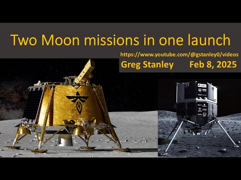 Two Moon missions in one launch, by Firefly and ispace