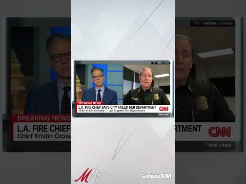 &quot;Good Luck&quot;: Megyn Reacts to LA Fire Chief Unloading on Lack of Leadership from Government Officials