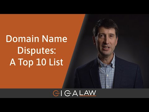 Domain Dispute Masterclass (#14): A Top 10 List