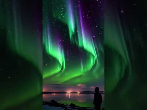 The Aurora Borealis Makes NOISE?!Strange Sounds in the Northern Lights#shorts#youtubeshorts#trending