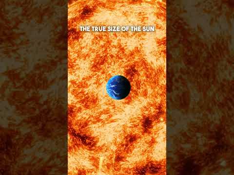 How big is the Sun compared to the Earth?