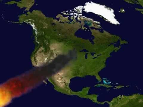 Shocking video of the NASA Satellite Crash