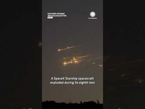 SpaceX Starship Spacecraft Explodes During Test Flight