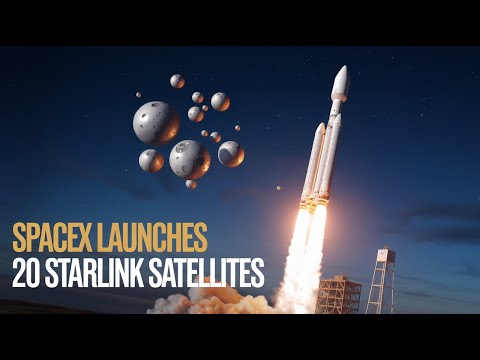 SpaceX Launches 20 Starlink Satellites A New Milestone!