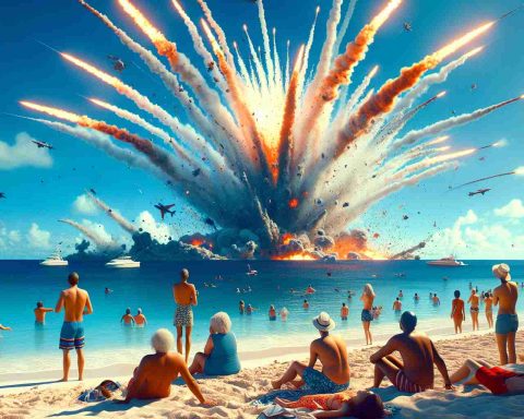 Shocking Incident in the Caribbean! Exploding Rocket Debris Causes Panic Shocking Incident in the Caribbean! Exploding Rocket Debris Causes Panic