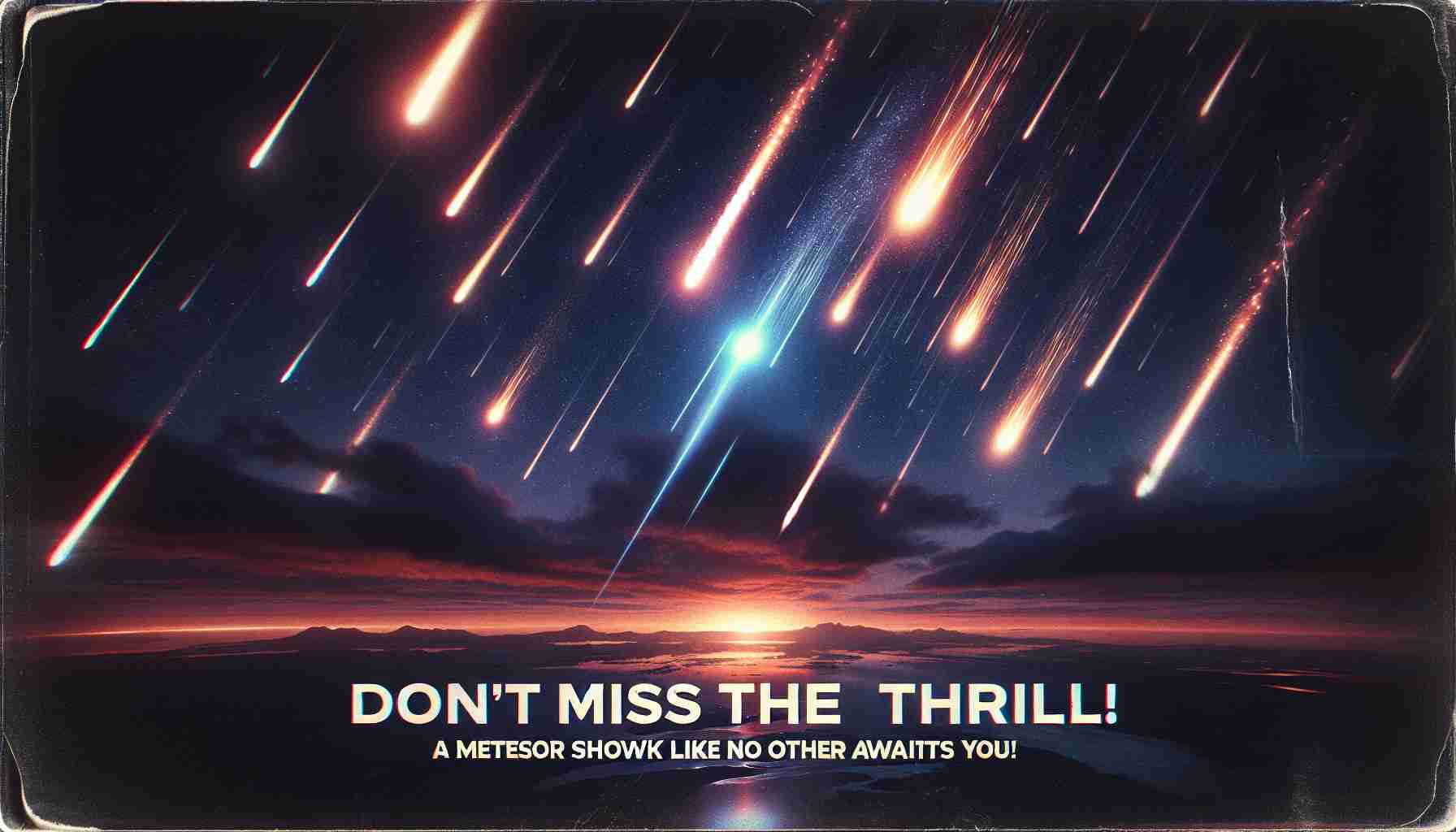 Don’t Miss the Thrill! A Meteor Shower Like No Other Awaits You