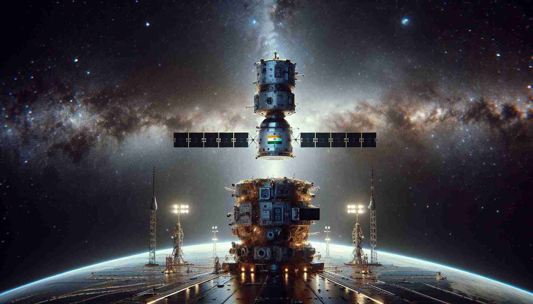 India Reaches New Heights in Space! A Groundbreaking Docking Achievement India Reaches New Heights in Space! A Groundbreaking Docking Achievement