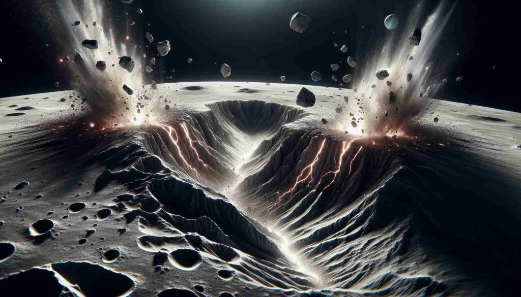 Asteroid Catastrophe: How Two Stunning Canyons Were Carved on the Moon in Just Ten Minutes Asteroid Catastrophe: How Two Stunning Canyons Were Carved on the Moon in Just Ten Minutes